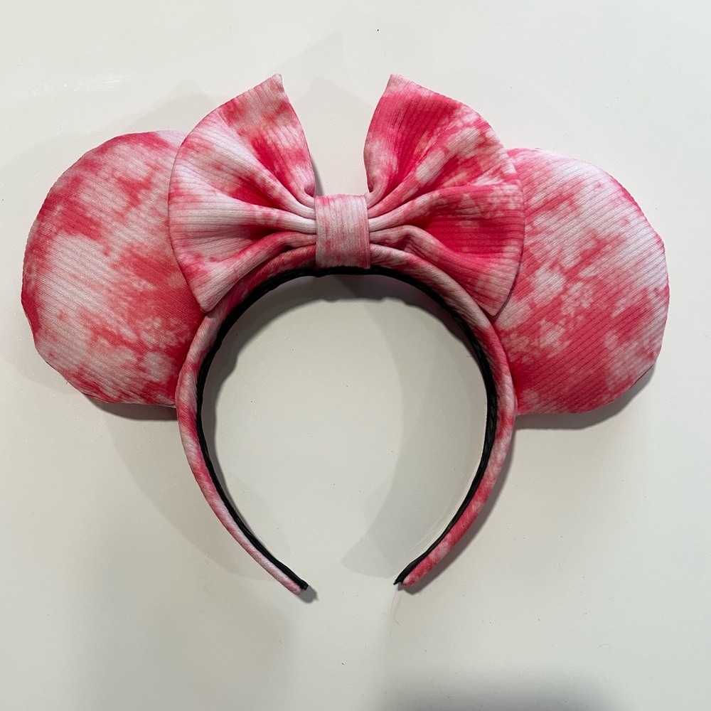 BBBrooke Pink Tie Dye Minnie Mouse Ears - Disney ears